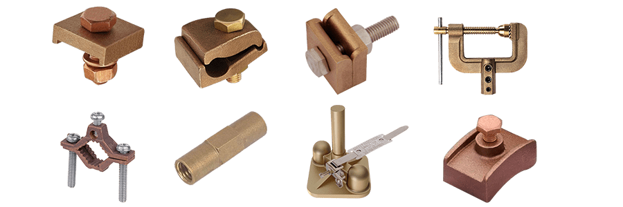 Brass Copper Earthing Grounding Accessories